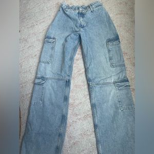 Zara Cargo Jeans